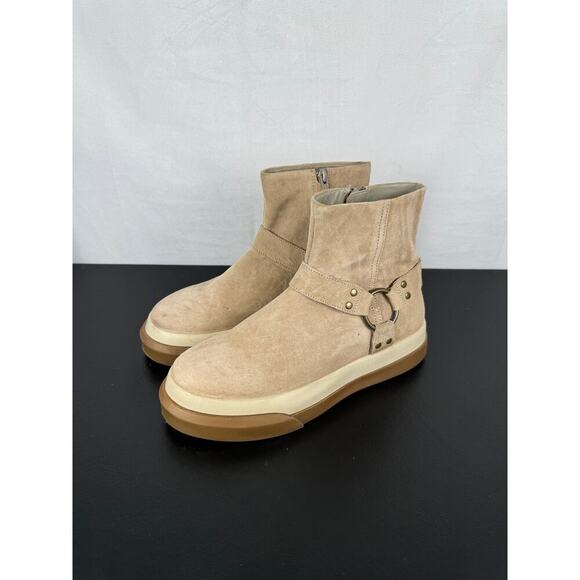 Free People Shoes - Free People Bodhi Harness Sneaker Bootie Suede Ladies Size 9 US